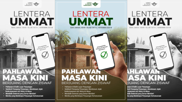 Telah Terbit, Majalah Lentera Ummat Edisi November 2025 Usung Tajuk “Pahlawan di Balik Layar Perjuangan”