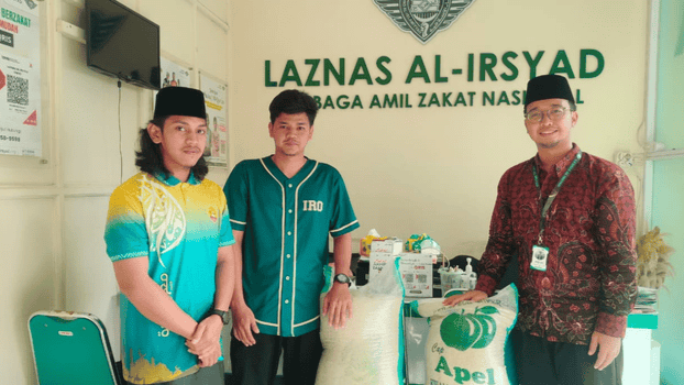 LAZNAS Al Irsyad Purwokerto Salurkan Bantuan Beras untuk Mahasiswa Patani