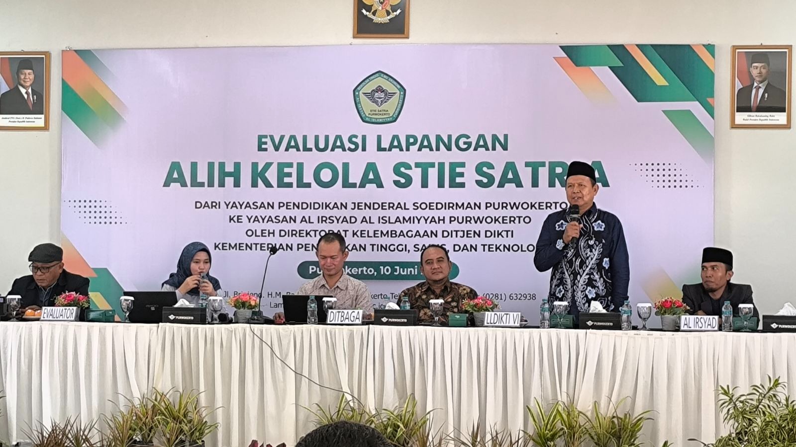 Jalani Evaluasi Lapangan: Al Irsyad Siap Alih Kelola STIE Satria Purwokerto