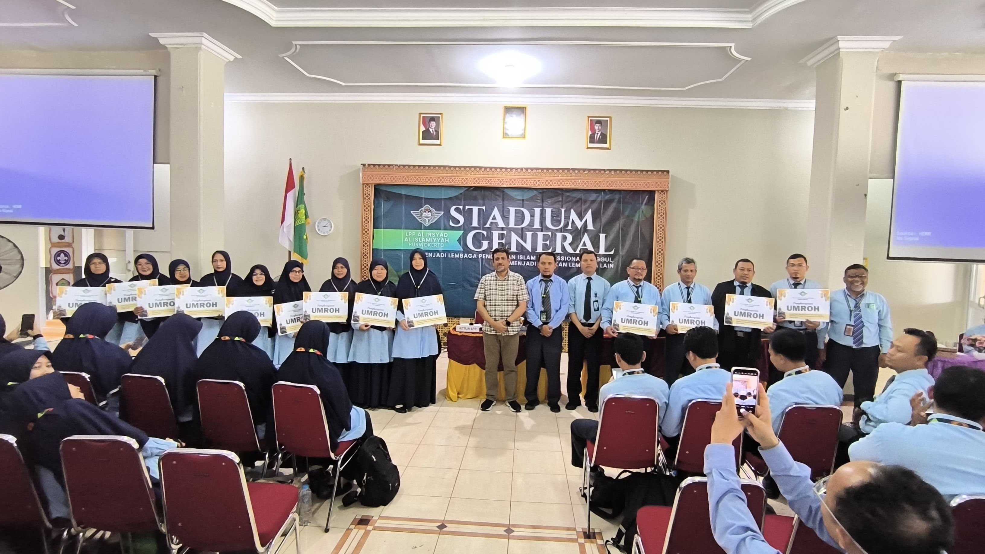 Kejutan Awal Semester, LPP Al Irsyad Al Islamiyyah Purwokerto Tambah Kuota Hadiah Umrah Menjadi 13 Orang